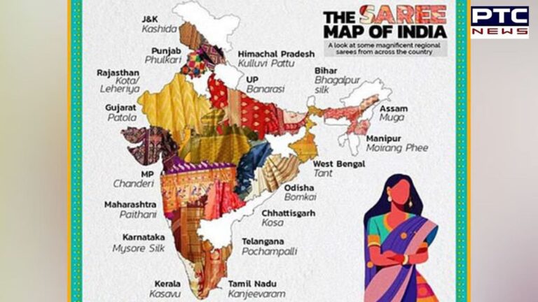 Top attraction of R-Day will be display of sarees from different states and UTs | Action Punjab
