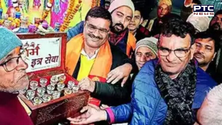 Kannauj perfumers dispatch chariot with Kasturi attar for Ayodhya | Action Punjab