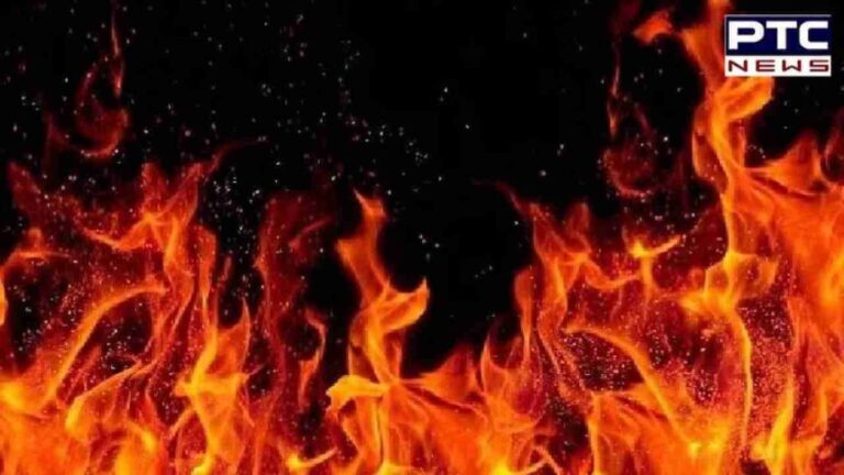 ISBT टूटीकंडी में टाटा शोरूम में भड़की आग, चपेट में आई गाड़ियां, 40 लाख के नुकसान का अनुमान | Action Punjab