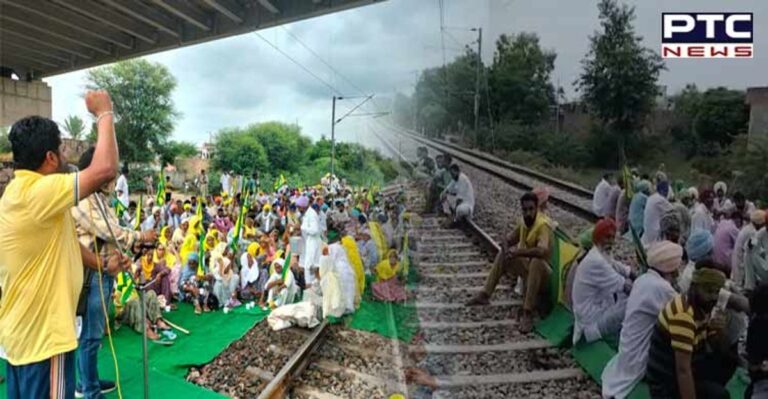 किसानों का ‘रेल रोको’ विरोध प्रदर्शन शुरू, कई निर्धारित ट्रेनें रद्द | Action Punjab