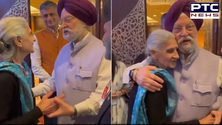 Union Minister Hardeep Singh Puri shares heartwarming reunion with old friend from Delhi University | Action Punjab