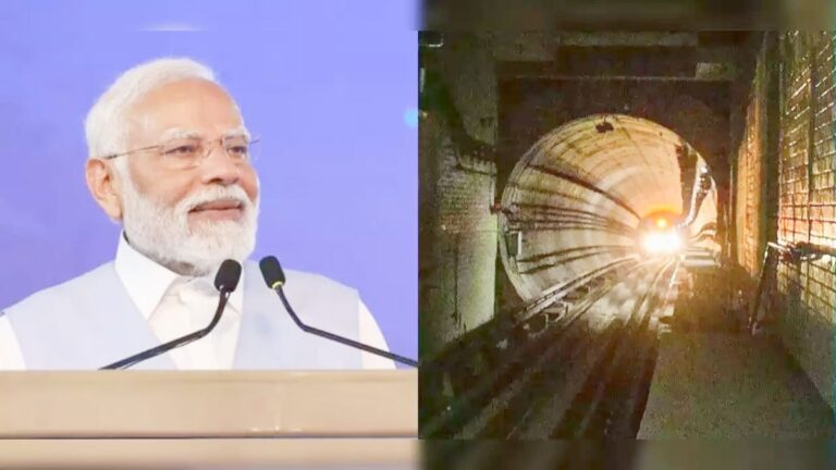 भारत की पहली अंडरवाटर मेट्रो सुरंग, 6 मार्च को PM मोदी करेंगे उद्घाटन | Action Punjab