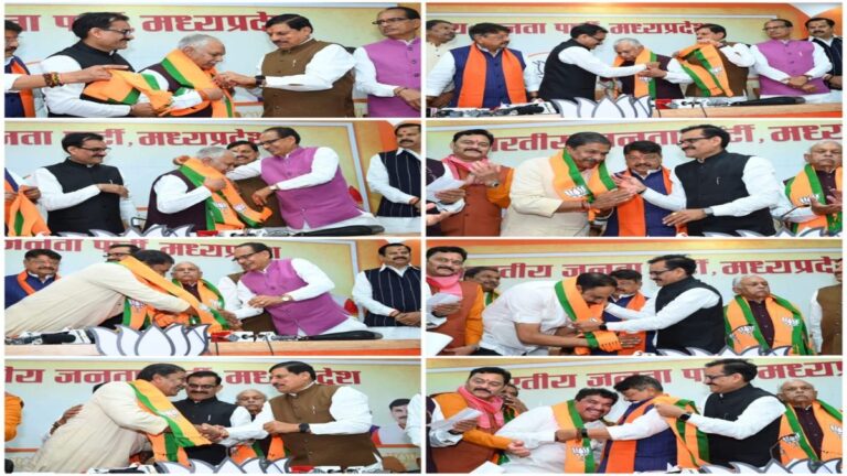 मध्यप्रदेश में कांग्रेस का बड़ा झटका, पूर्व केंद्रीय मंत्री सुरेश पचौरी समेत कई नेताओं ने थामा भाजपा का दामन | Action Punjab