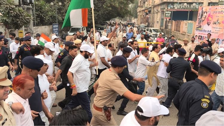 रन फॉर यूनिटी: फतेहाबाद में सीएम नायब सैनी ने दिखाई हरी झंडी और खुद भी दौड़े, बोले- आज भारत एकजुट है