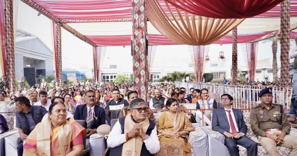 ਜੈਨ ਭਗਵਤੀ ਦੀਕਸ਼ਾ ਸਮਾਰੋਹ ਵਿੱਚ ਪੰਜਾਬ ਦੇ ਰਾਜਪਾਲ ਗੁਲਾਬ ਚੰਦ ਕਟਾਰੀਆ ਨੇ ਕੀਤੀ ਸ਼ਿਰਕਤ