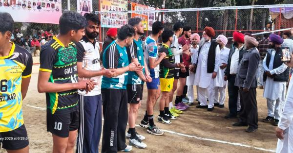 ਪਿੰਡ ਵਾਂਦਰ ਜਟਾਣਾ ਵਿਖੇ 14ਵੇਂ ਵਾਲੀਬਾਲ ਸਮੈਸ਼ਿੰਗ ਟੂਰਨਾਮੈਂਟ ਵਿੱਚ ਸਪੀਕਰ ਸ. ਸੰਧਵਾਂ ਨੇ ਕੀਤੀ ਸ਼ਿਰਕਤ