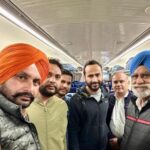 ਲੋਕ ਸਭਾ ਮੈਂਬਰ ਮੀਤ ਹੇਅਰ ਵਲੋਂ ਬਰਨਾਲਾ ਰੇਲਵੇ ਸਟੇਸ਼ਨ 'ਤੇ ਵੰਦੇ ਭਾਰਤ ਰੇਲ ਦਾ ਸਵਾਗਤ