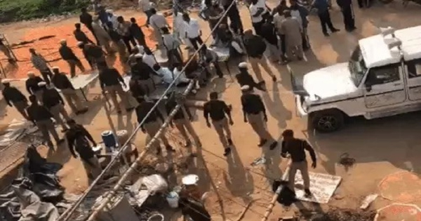 ਅੰਬਾਲਾ 'ਚ ਕਿਸਾਨਾਂ ਅਤੇ ਪੁਲਿਸ ਵਿਚਾਲੇ ਹਿੰਸਕ ਝੜਪ: ਕਈ ਕਿਸਾਨ ਹਿਰਾਸਤ 'ਚ, ਟੈਂਟ ਉਖਾੜੇ