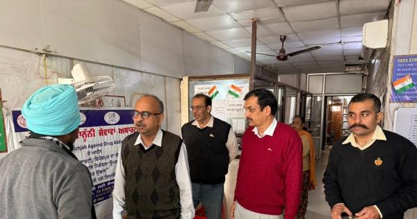 ਸਿਵਲ ਸਰਜਨ ਵੱਲੋਂ ਨਸ਼ਾ-ਛੁਡਾਊ ਕੇਂਦਰਾਂ ਦਾ ਅਚਨਚੇਤ ਦੌਰਾ