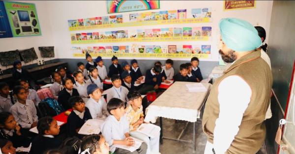 2,000 ਤੋਂ ਵੱਧ ਸਰਕਾਰੀ ਸਕੂਲਾਂ ਦਾ ਨਿਰੀਖਣ ਕਰਨ ਵਾਲੇ ਪੰਜਾਬ ਦੇ ਪਹਿਲੇ ਸਿੱਖਿਆ ਮੰਤਰੀ ਬਣੇ ਹਰਜੋਤ ਸਿੰਘ ਬੈਂਸ