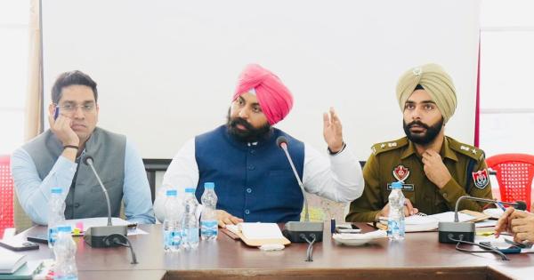 ਸ੍ਰੀ ਅਨੰਦਪੁਰ ਸਾਹਿਬ ਹੋਲੇ ਮੁਹੱਲੇ ਲਈ ਪੂਰੀ ਤਰ੍ਹਾਂ ਤਿਆਰ; ਹਰਜੋਤ ਸਿੰਘ ਬੈਂਸ ਨੇ ਵਿਆਪਕ ਪ੍ਰਬੰਧਾਂ ਲਈ ਦਿੱਤੇ ਆਦੇਸ਼