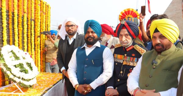 ਜਰਨੈਲ ਸ਼ਾਮ ਸਿੰਘ ਅਟਾਰੀ ਦੇ 180ਵੇਂ ਸ਼ਹੀਦੀ ਦਿਹਾੜੇ ਮੌਕੇ ਪੰਜਾਬ ਸਰਕਾਰ ਵੱਲੋਂ ਨਰਾਇਣਗੜ੍ਹ ਅਤੇ ਅਟਾਰੀ ਵਿਖੇ ਰਾਜ ਪੱਧਰੀ ਸਮਾਗਮ