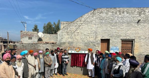 ਵਿਧਾਇਕ ਸ. ਗੁਰਦਿੱਤ ਸਿੰਘ ਸੇਖੋਂ ਨੇ 15.72 ਕਰੋੜ ਰੁਪਏ ਦੇ 5 ਸੜਕ ਪ੍ਰੋਜੈਕਟਾਂ ਦੇ ਨੀਂਹ ਪੱਥਰ ਰੱਖੇ