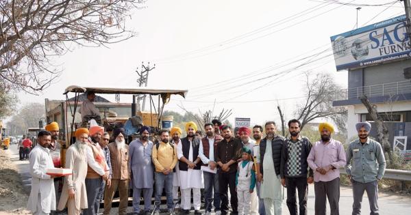 3.25 ਕਰੋੜ ਦੀ ਲਾਗਤ ਨਾਲ ਸੰਘੇੜਾ ਬਾਈਪਾਸ ਦੀ ਮੁਰੰਮਤ ਦਾ ਕੰਮ ਸ਼ੁਰੂ: ਗੁਰਮੀਤ ਸਿੰਘ ਮੀਤ ਹੇਅਰ