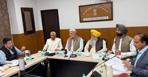 ਮੰਤਰੀ ਸਮੂਹ ਨੇ ਆਉਣ ਵਾਲੇ ਕਣਕ ਖ਼ਰੀਦ ਸੀਜ਼ਨ ਦੇ ਪ੍ਰਬੰਧਾਂ ਦਾ ਲਿਆ ਜਾਇਜ਼ਾ