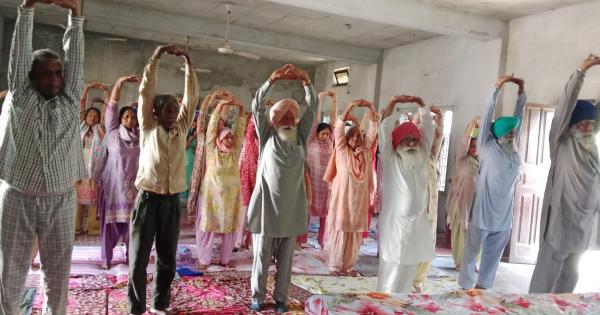 “ਸਾਡੇ ਬਜ਼ੁਰਗ ਸਾਡਾ ਮਾਣ” ਮੁਹਿੰਮ ਤਹਿਤ ਯੋਗਾ  ਕੈਂਪ ਲਗਾਇਆ ਗਿਆ