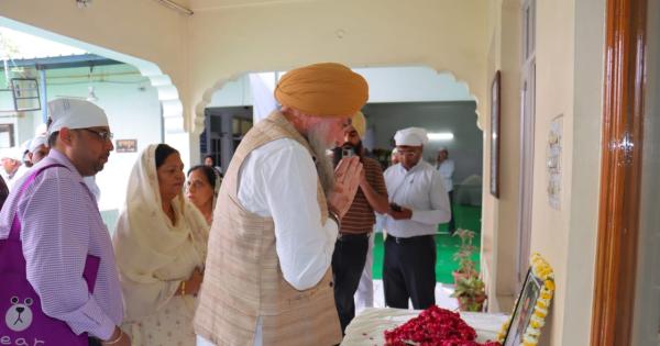 ਸਪੀਕਰ ਕੁਲਤਾਰ ਸਿੰਘ ਸੰਧਵਾਂ ਨੇ ਸਵਰਗੀ ਐਡਵੋਕੇਟ ਰਮੇਸ਼ ਰਾਜ ਭੰਡਾਰੀ ਨੂੰ ਨਿੱਘੀ ਸਰਧਾਂਜਲੀ ਦਿੱਤੀ