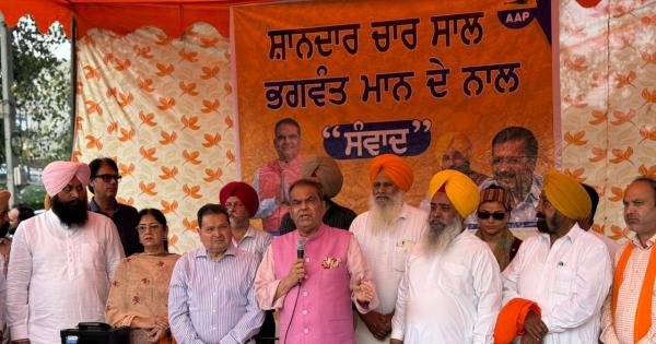 ਪੰਜਾਬ ਭਾਰਤ ਦਾ ਮੋਹਰੀ ਸੂਬਾ ਬਣਨ ਵੱਲ ਲਗਾਤਾਰ ਵਧ ਰਿਹਾ ਹੈ – ਕੈਬਨਿਟ ਮੰਤਰੀ ਸੰਜੀਵ ਅਰੋੜਾ