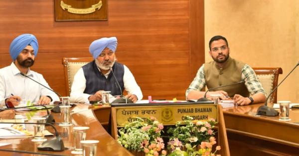 ਭਗਵੰਤ ਮਾਨ ਸਰਕਾਰ ਵੱਲੋਂ ਵਪਾਰੀਆਂ ਦੀਆਂ 1,386 ਸ਼ਿਕਾਇਤਾਂ ਦੀ ਸਮੀਖਿਆ, ਪੀ.ਐਸ.ਟੀ.ਸੀ. ਰਾਹੀਂ ਸਮਾਂਬੱਧ ਹੱਲ 'ਤੇ ਜ਼ੋਰ: ਹਰਪਾਲ ਸਿੰਘ ਚੀਮਾ
