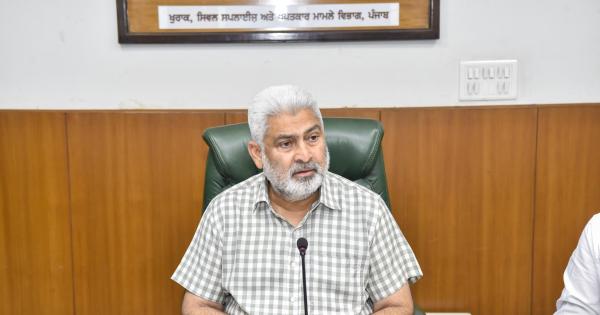 ਸੂਬੇ ਦੀਆਂ ਮੰਡੀਆਂ ਵਿੱਚ ਬਾਹਰਲੇ ਰਾਜਾਂ ਤੋਂ ਕਣਕ ਦੀ ਵਿਕਰੀ ਨਾ ਹੋਣ ਨੂੰ ਯਕੀਨੀ ਬਣਾਉਣ ਲਈ ਬਾਜ਼ ਅੱਖ ਰੱਖੀ ਜਾਵੇ: ਲਾਲ ਚੰਦ ਕਟਾਰੂਚੱਕ