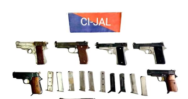 ਅੰਤਰ-ਰਾਜੀ ਗੈਰ-ਕਾਨੂੰਨੀ ਹਥਿਆਰਾਂ ਦੇ ਸਪਲਾਈ ਮਾਡਿਊਲ ਨਾਲ ਜੁੜੇ ਦੋ ਵਿਅਕਤੀ ਗ੍ਰਿਫ਼ਤਾਰ, 10 ਪਿਸਤੌਲ ਬਰਾਮਦ