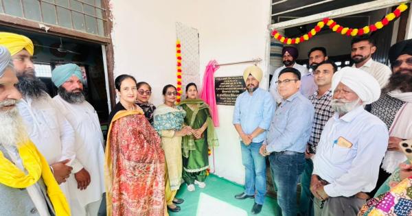 ਸਰਕਾਰੀ ਪ੍ਰਾਇਮਰੀ ਸਮਾਰਟ ਸਕੂਲ ਦੋਦਾ ਵਿਖੇ ਕੀਤਾ ਗਿਆ ਨਵੇਂ ਆਰ.ਓ. ਸਿਸਟਮ ਦਾ ਉਦਘਾਟਨ