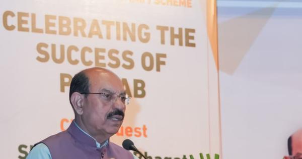 ਪੰਜਾਬ ਖੇਤੀਬਾੜੀ ਦੇ ਬੁਨਿਆਦੀ ਢਾਂਚੇ ਦੇ ਵਿਕਾਸ ਲਈ ਦੇਸ਼ ਭਰ ਚੋਂ ਮੋਹਰੀ