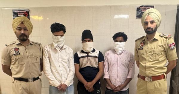 ਧੋਖਾਧੜੀ ਨਾਲ ਚੀਨ ਦੇ ਕੁਝ ਨਾਗਰਿਕਾਂ ਦੇ ਖਾਤਿਆਂ ਵਿੱਚ ਪੈਸਾ ਭੇਜਣ ਵਾਲੇ ਮਿਊਲ ਖਾਤਾ ਗਿਰੋਹ ਦੇ ਤਿੰਨ ਵਿਅਕਤੀ ਗ੍ਰਿਫ਼ਤਾਰ; ਖਾਤਿਆਂ ਵਿੱਚ ਪਏ 20 ਲੱਖ ਰੁਪਏ ਕੀਤੇ ਫਰੀਜ਼, 5100 ਅਮਰੀਕੀ ਡਾਲਰ ਮੁੱਲ ਦੀ ਕ੍ਰਿਪਟੋ ਕਰੰਸੀ ਬਰਾਮਦ