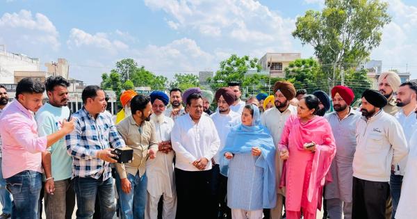 ਵਿਧਾਇਕ ਸ੍ਰੀਮਤੀ ਨਰਿੰਦਰ ਕੌਰ ਭਰਾਜ ਨੇ ਅਨਾਜ ਮੰਡੀ ਭਵਾਨੀਗੜ੍ਹ ਵਿਖੇ ਕਣਕ ਦੀ ਖਰੀਦ ਕਰਵਾਈ ਸ਼ੁਰੂ