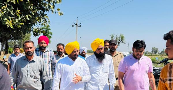 ਹੁਣ ਢਿੱਲਵਾਂ ਦੇ 950 ਏਕੜ ਰਕਬੇ ਨੂੰ ਮਿਲੇਗਾ ਨਹਿਰੀ ਪਾਣੀ: ਲਾਭ ਸਿੰਘ ਉੱਗੋਕੇ