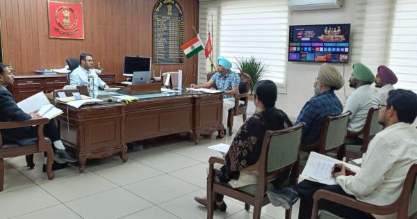 ਡਿਪਟੀ ਕਮਿਸ਼ਨਰ ਵੱਲੋਂ ਆਤਮਾ ਸਕੀਮ ਤਹਿਤ ਜ਼ਿਲ੍ਹਾ ਖੇਤੀਬਾੜੀ ਉਤਪਾਦਨ ਕਮੇਟੀ ਨਾਲ ਮੀਟਿੰਗ