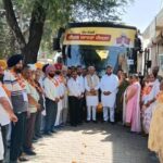 ਕੈਬਨਿਟ ਮੰਤਰੀ ਸ੍ਰੀ ਬਰਿੰਦਰ ਕੁਮਾਰ ਗੋਇਲ ਨੇ ਲਹਿਰਾਗਾਗਾ ਤੋਂ ਸ੍ਰੀ ਅੰਮ੍ਰਿਤਸਰ ਸਾਹਿਬ ਲਈ ਮੁੱਖ ਮੰਤਰੀ ਤੀਰਥ ਯਾਤਰਾ ਬੱਸ ਨੂੰ ਹਰੀ ਝੰਡੀ ਦੇ ਕੀਤਾ ਰਵਾਨਾ