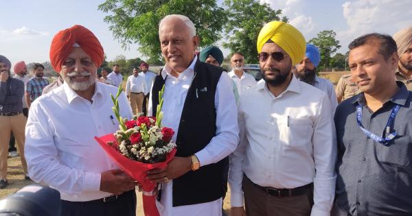 ਕੈਬਨਿਟ ਮੰਤਰੀ ਬਰਿੰਦਰ ਕੁਮਾਰ ਗੋਇਲ ਨੇ ਪੀ.ਏ.ਯੂ ਲੁਧਿਆਣਾ ਵਿਖੇ ਉੱਤਰੀ ਭਾਰਤ ਦੇ ਪਹਿਲੇ ਕੇਂਦਰੀ ਧਰੁਵੀ ਸਿੰਚਾਈ ਪ੍ਰਣਾਲੀ ਦਾ ਕੀਤਾ ਉਦਘਾਟਨ