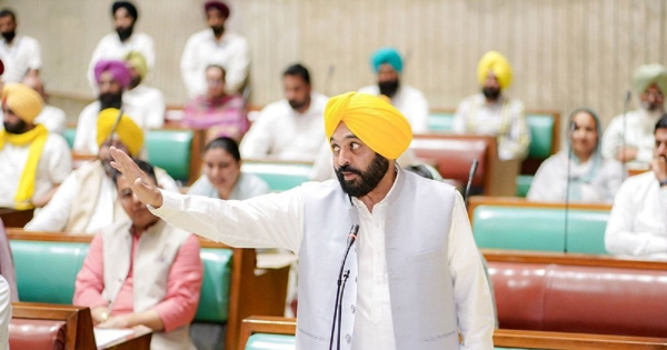 ਪੰਜਾਬ ਵਿਧਾਨ ਸਭਾ 'ਚ ਬੇਅਦਬੀ ਬਿੱਲ ਪਾਸ "ਇੱਕ-ਦੋ 'ਕਾਂ' ਮਾਰ ਕੇ ਲਟਕਾਉਣੇ ਪੈਣਗੇ-CM ਮਾਨ