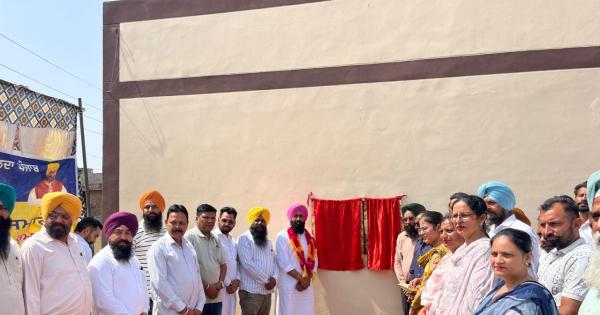 ਵਿਧਾਇਕ ਪੰਡੋਰੀ ਵੱਲੋਂ ਸਰਕਾਰੀ ਪ੍ਰਾਇਮਰੀ ਸਕੂਲ ਚੀਮਾ ਦੇ 14.96 ਲੱਖ ਦੇ ਵਿਕਾਸ ਕੰਮਾਂ ਦਾ ਉਦਘਾਟਨ
