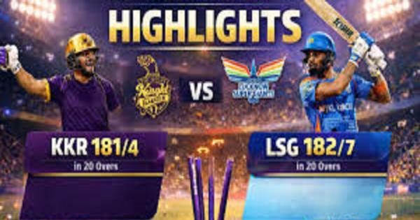 ਆਈਪੀਐਲ 2026 (ਮੈਚ 15): LSG ਨੇ KKR ਨੂੰ ਆਖਰੀ ਗੇਂਦ 'ਤੇ ਰੋਮਾਂਚਕ ਮੁਕਾਬਲੇ ਵਿੱਚ ਹਰਾਇਆ