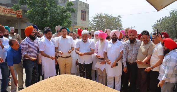 ਪੰਜਾਬ ਸਰਕਾਰ ਕਣਕ ਦੀ ਫ਼ਸਲ ਦਾ ਇੱਕ-ਇੱਕ ਦਾਣਾ ਪੂਰੇ ਭਾਅ ਉੱਪਰ ਖ਼ਰੀਦਣ ਲਈ ਵਚਨਬੱਧ : ਕਟਾਰੂਚੱਕ