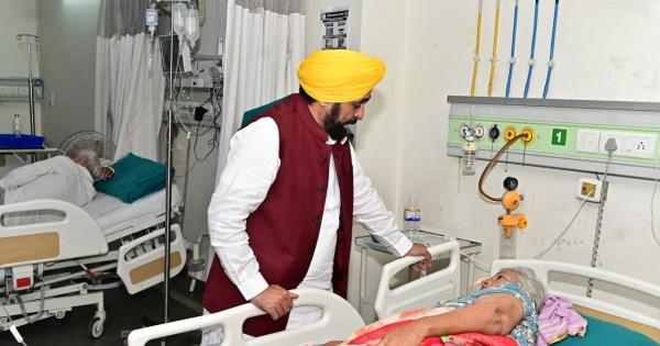 ਮੁੱਖ ਮੰਤਰੀ ਭਗਵੰਤ ਸਿੰਘ ਮਾਨ ਵੱਲੋਂ ਬਠਿੰਡਾ ਦੇ ਐਡਵਾਂਸਡ ਕੈਂਸਰ ਇੰਸਟੀਚਿਊਟ ਦਾ ਅਚਨਚੇਤ ਦੌਰਾ, ਸਹੂਲਤਾਂ ਅਤੇ ਮਰੀਜ਼ਾਂ ਦੀ ਦੇਖਭਾਲ ਦਾ ਜਾਇਜ਼ਾ ਲਿਆ