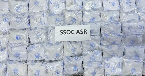 ਸਰਹੱਦ ਪਾਰੋਂ ਨਸ਼ਾ ਤਸਕਰੀ ਕਰਨ ਵਾਲੇ ਮਾਡਿਊਲ ਦੇ ਦੋ ਵਿਅਕਤੀ  64.6 ਕਿਲੋ ਹੈਰੋਇਨ ਸਮੇਤ ਅੰਮ੍ਰਿਤਸਰ ਤੋੰ ਕਾਬੂ