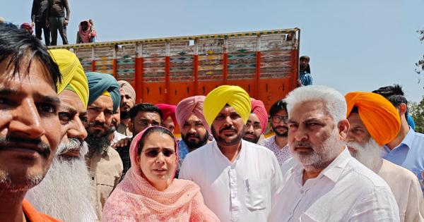 ਖੁਰਾਕ ਤੇ ਸਿਵਲ ਸਪਲਾਈਜ਼ ਮੰਤਰੀ ਲਾਲ ਚੰਦ ਕਟਾਰੂਚੱਕ ਨੇ ਸੰਗਰੂਰ ਅਨਾਜ ਮੰਡੀ ਵਿਖੇ ਖ਼ਰੀਦ ਕਾਰਜਾਂ ਦਾ ਲਿਆ ਜਾਇਜ਼ਾ