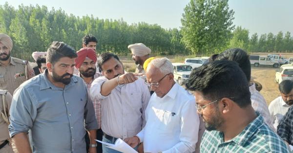 ਪੰਜਾਬ ਸਰਕਾਰ ਵੱਲੋਂ ਅਗੰਮਪੁਰ ਪੁਲ ਦੀ ਸੁਰੱਖਿਆ ਲਈ 19.72 ਕਰੋੜ ਰੁਪਏ ਦੇ ਹੜ੍ਹ-ਰੋਕੂ ਕੰਮ ਜਾਰੀ: ਬਰਿੰਦਰ ਕੁਮਾਰ ਗੋਇਲ