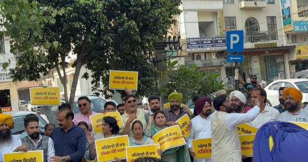 ਆਮ ਆਦਮੀ ਪਾਰਟੀ ਵੱਲੋਂ ਪੈਟਰੋਲ-ਡੀਜ਼ਲ ਦੀਆਂ ਕੀਮਤਾਂ ’ਚ ਵਾਧੇ ਖਿਲਾਫ਼ ਵਿਸ਼ਾਲ ਰੋਸ ਪ੍ਰਦਰਸ਼ਨ