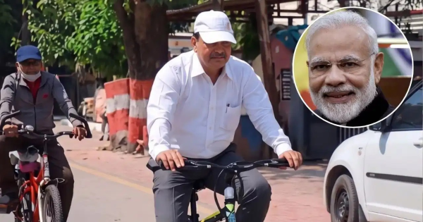 ਸਰਕਾਰੀ ਗੱਡੀ ਛੱਡ ਸਾਈਕਲ 'ਤੇ ਅਦਾਲਤ ਪਹੁੰਚੇ ਜੱਜ! PM ਮੋਦੀ ਦੀ ਅਪੀਲ ਦਾ ਦਿਖਿਆ ਵੱਡਾ ਅਸਰ, ਵੀਡੀਓ ਵਾਇਰਲ