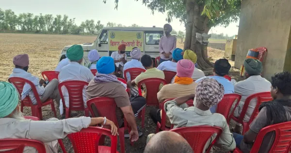 ਪਿੰਡ ਛਾਪਾ 'ਚ ਝੋਨੇ ਦੀ ਸਿੱਧੀ ਬਿਜਾਈ ਸਬੰਧੀ ਲਗਾਇਆ ਕਿਸਾਨ ਸਿਖਲਾਈ ਕੈਂਪ