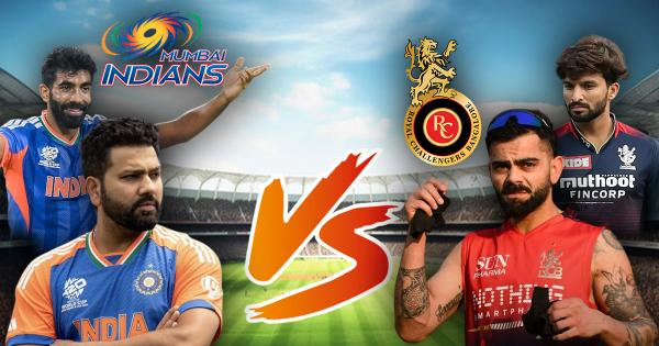 ਕੀ ਪਾਟੀਦਾਰ ਦੀ ਕਪਤਾਨੀ 'ਚ RCB ਪੱਕੀ ਕਰੇਗੀ ਪਲੇਅ-ਆਫ ਦੀ ਟਿਕਟ, ਜਾਂ ਮੁੰਬਈ ਬਗਾੜੇਗੀ ਖੇਡ?
