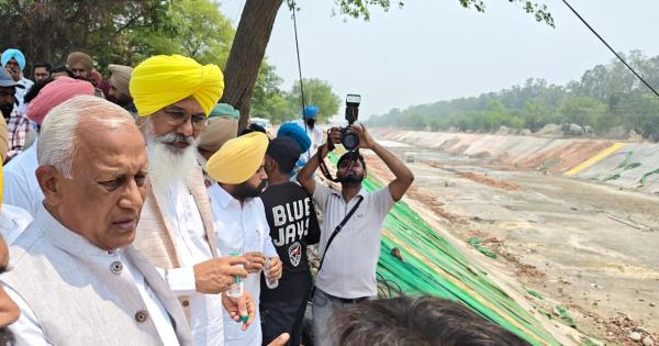 ਕੈਬਨਿਟ ਮੰਤਰੀ ਬਰਿੰਦਰ ਕੁਮਾਰ ਗੋਇਲ ਵੱਲੋਂ ਰਾਜਸਥਾਨ ਫੀਡਰ ਨਹਿਰ ਦੀ ਰੀਲਾਈਨਿੰਗ ਦੇ ਕੰਮਾਂ ਦਾ ਜਾਇਜ਼ਾ