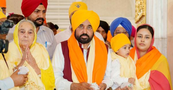 ਮੁੱਖ ਮੰਤਰੀ ਭਗਵੰਤ ਸਿੰਘ ਮਾਨ ਨੇ ਤਖ਼ਤ ਸ੍ਰੀ ਪਟਨਾ ਸਾਹਿਬ ਵਿਖੇ ਮੱਥਾ ਟੇਕਿਆ