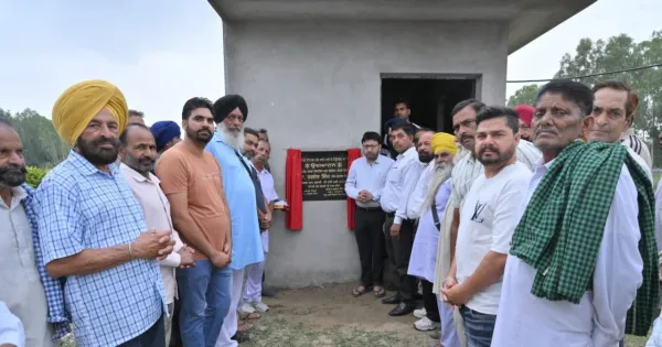 ਪੰਜਾਬ ਸਰਕਾਰ ਲੋਕਾਂ ਨੂੰ ਬੁਨਿਆਦੀ ਸਹੂਲਤਾਂ ਮੁਹੱਈਆ ਕਰਵਾਉਣ ਲਈ ਵਚਨਬੱਧ-ਮੰਤਰੀ ਰਵਜੋਤ ਸਿੰਘ