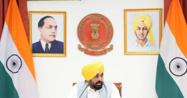 ਸ਼ਰਮਨਾਕ ਹਾਰ ਤੋਂ ਬੁਖਲਾਈ ਵਿਰੋਧੀ ਧਿਰ, ਅਮਨ-ਅਮਾਨ ਵਾਲੀਆਂ ਨਿਗਮ ਚੋਣਾਂ 'ਤੇ ਸਵਾਲ ਚੁੱਕ ਰਹੀ ਹੈ: ਮੁੱਖ ਮੰਤਰੀ ਭਗਵੰਤ ਸਿੰਘ ਮਾਨ