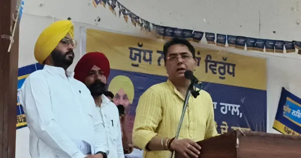 ਸਮਾਜ ਦਾ ਹਰ ਵਰਗ ਨਸ਼ਿਆਂ ਦੇ ਖਾਤਮੇ ਲਈ ਆਪਣਾ ਯੋਗਦਾਨ ਪਾਵੇ: ਅਮਨ ਅਰੋੜਾ